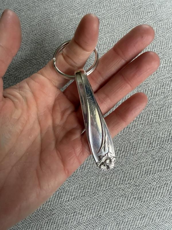 Daffodil Silverware Keychain