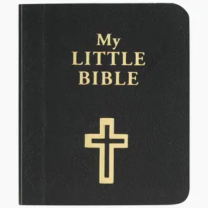 My Little Bible 2” Standard Edition - Selections of Key Verses From Every Book, Tiny Palm-size OT NT Scripture for Ministry Outreach, Classic 1769 KJV Text, 2" x 2.5”, Black   Paperback – Print, June 1, 2004