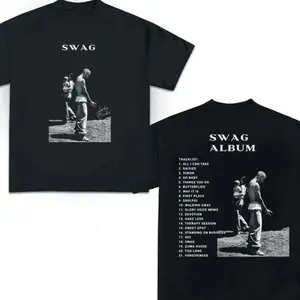 Two-Sided Justin Lilbieber Swag Tracklist T-Shirt, Swag Music T-Shirt, New Album T-shirt for Fan, Alll I Can Take, Graphic Tee, T-Shirt for Men and Women 5RT K