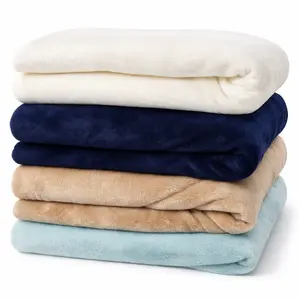 Cozy Plush Blanket – Queen/King Size | Winter Warm Throw for Bedroom & Living Room | Multiple Colors Soft Fluffy Bed Blanket