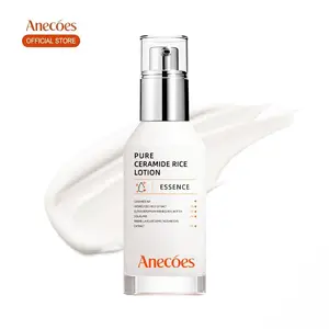 ANECOES Glass Skin Facial Lotion with Ceramide NP | Deeply Locks in Moisture & Strengthens Skin Barrier for a Dewy, Plump Glow | Lightweight, Non-Sticky for All Skin Types (1.75 Fl Oz)