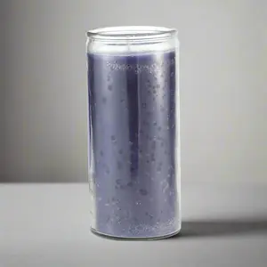 14 Day Plain Purple Candle