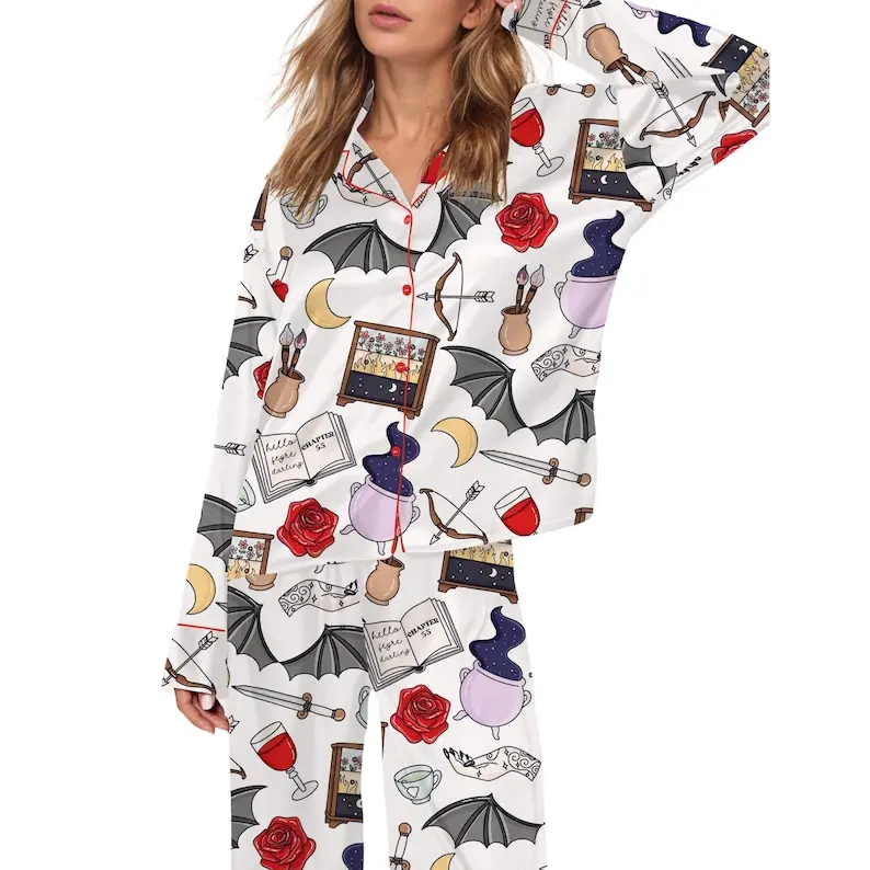 Acotar Satin Pajama Set For Women