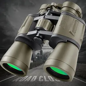 10X50 Binoculars, Multipurpose Binoculars with Smart Phone Adapter, Center Focus Binoculars for Hunting, Hiking, Bird Watching