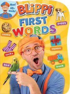 USED-Blippi: First Words by Editors of Studio Fun International (Board book)