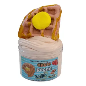 Apple Pecan Waffle Super Soft Slime DIY Clay Kit
