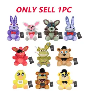 Fnaf All-Star Plush Set Classic Game Collectible Soft Toy, Horror Game Enthusiasts Gift Choice, Model_xinghao Ca_prop_65_re No