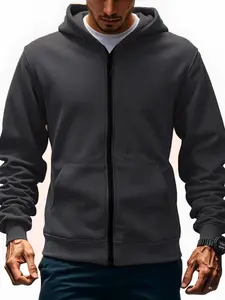 Men's Fall Winter Backpack Design Hooded Sweatshirt, Pockets, Casual City Fashion, Comfortable Pullover, Warm Hoodie for Leisure Wear