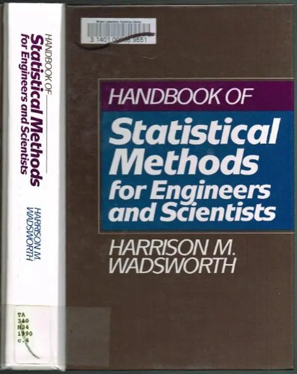 USED-Handbook of Statistical Methods for Engineers and Scientists by M. Wadsworth Harrison (Hardcover)