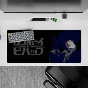 [SALE UP TO 30%]Cowboy Bepop - Anime Desk Mat - Blood & Blues, Mouse Pad for Anime Fan, Gaming Desk Accessories, Large Computer Pad, Desk Decor