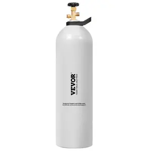 VEVOR CO2 Tank, 20 lbs New Aluminum Alloy Cylinder, CO2 Air Tank with Spray Coating, CGA320 Valve, Handle Adjustable Pressure, DOT TC Approved Cylinder for Draft Beer Dispensing and Soda MakerVEVOR Super Brand Day