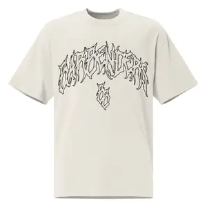 Bar Benders Black Chaotic Oversized Tee