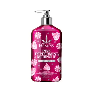 (A)Hempz Pink Peppermint Meringue Body Moisturizer – NEW Limited Edition Fall & Winter Body Lotion – 17 fl oz