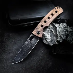 Men's folding knife, survival tool, sharp blade, comfortable handle, easy to carry, men's holiday gift, Christmas gift