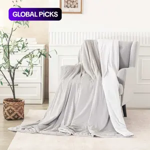 Cooling Drape Bed Blanket – Soft Smooth Summer Quilt Designed for Night Sweats and Hot Climate Use Breathable Cooling Blanket #GLOBAL PICKS