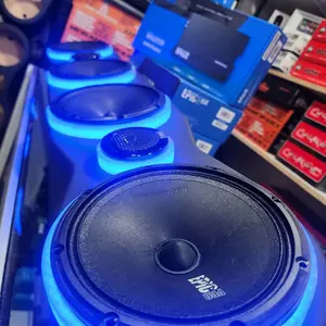 SMART LOADED  Universal 38” Sound Bar  Pod 4x 6.5" Midrange & 2x Tweeter  AND LED SPEAKER RING (wood and fabric ) LOADED 4 AUDIOCONTROL EPICPRO6X AND 2 TWEETERS AUDIOCONTROL EPICPRO3NT PAQUETE COMPLETO 4 BOCINAS  , 2 TWEETER Y AROS DE LUCES  !!!!!!!!