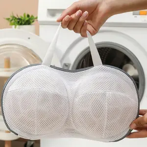 Bra Wash Bag, Mesh Laundry Bag for Washing Machines, Protects Bras From Distortion, Ideal for Delicate Fabrics, Summer Wardrobe Essential, Accessories