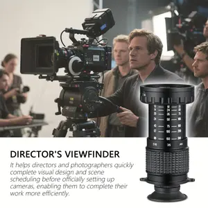 11X HD Viewfinder Director VD11X Multi Coated Glass Aluminum Body Professional Photography Camera Accessory