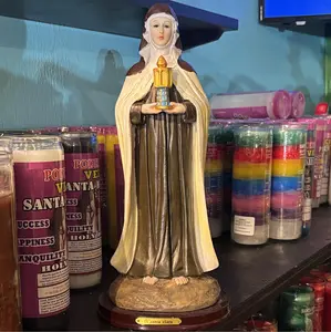 Santa Clara Clemenzine statue 14 inch