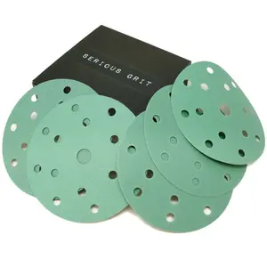 6" 15 Hole Hook & Loop Sanding Discs