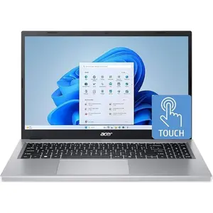 Acer - Aspire Go 15.6” Full HD Touchscreen Laptop - AMD Ryzen 5 7520U - 8GB RAM - 512GB SSD - Pure Silver (Brand New)