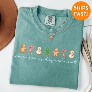 Emergency Department Christmas Shirt, Emergency Department Shirt, christmas er nurse shirt, er christmas shirt