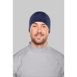 Unisex Aqua Sun Skully Cap | Navy