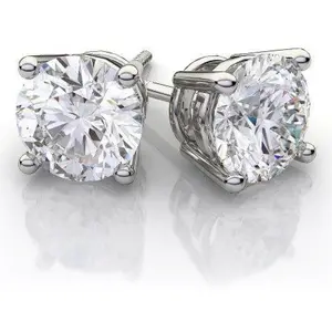 Signature LuLu Couture Diamond Simulant Studs - Internal