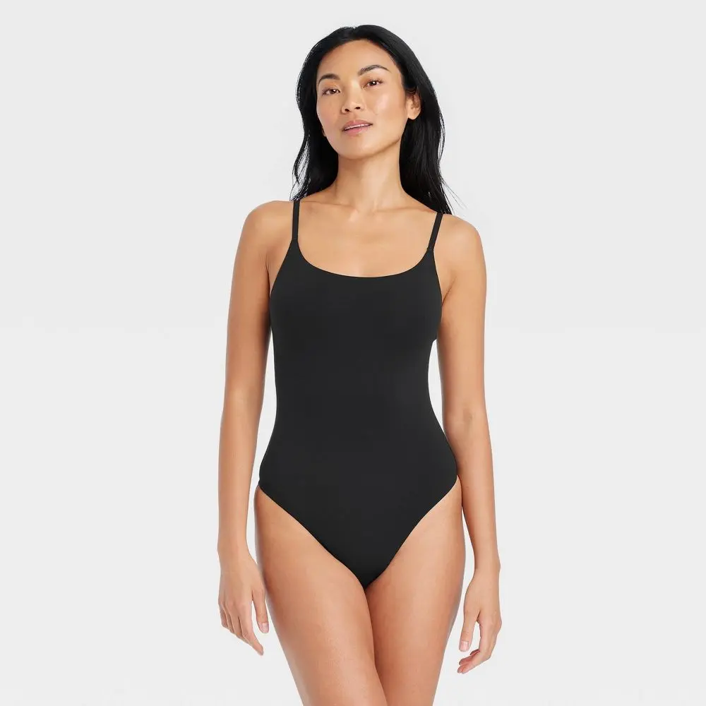 Women's 4-Way Stretch Cami Bodysuit - Auden