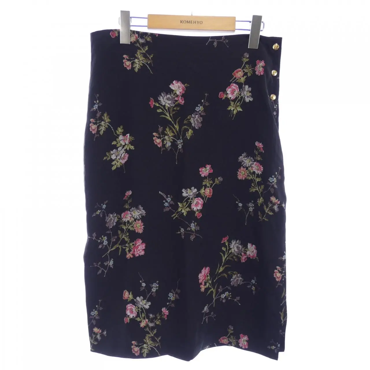 Pre-owned Celine Others Small Leather Goods 2J533201U Silk Skirt