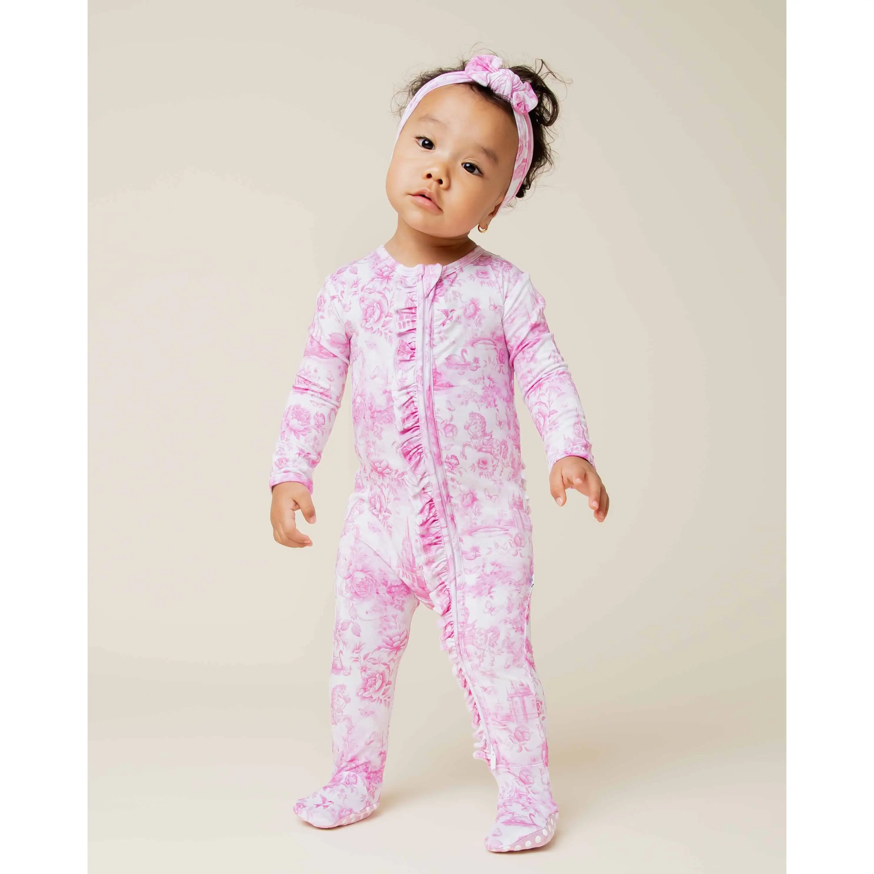 Princess Behavior Ruffle Footie