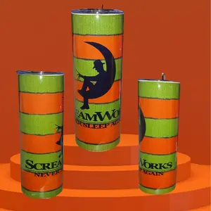 stainless steel 20 oz graphic printed tumbler