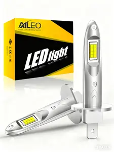 AILEO 2Pcs 70W 20000LM High Lumen Headlight LED Lights Led Headlights Bulbs H1 6500K Headlight Bulb Mini Size Design Wireless Car Light Fanless CSP Chip