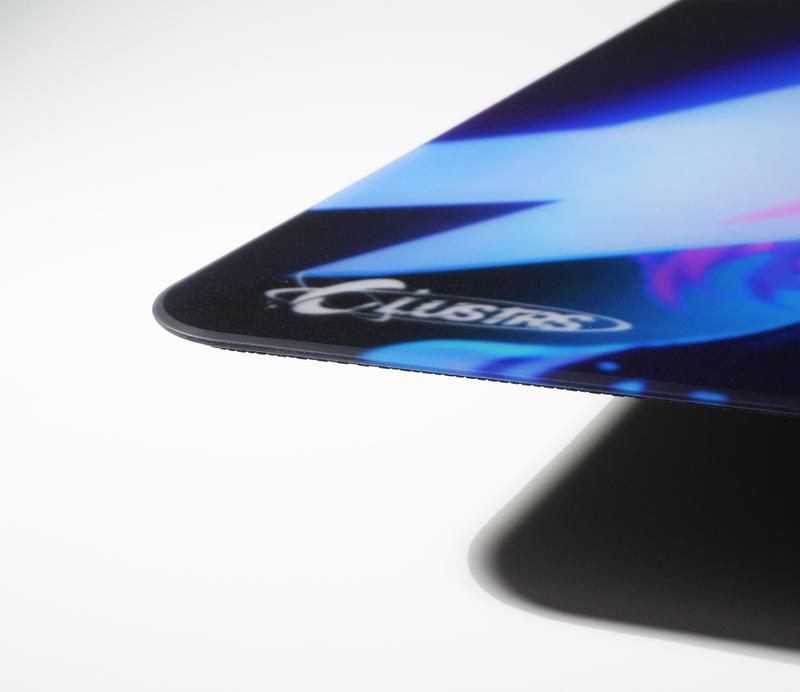 Clustrs ASTRA Gaming Glass Mouse Pad – Limited Edition, Precision Glide – 400*500*2.5mm – 2.5D edge