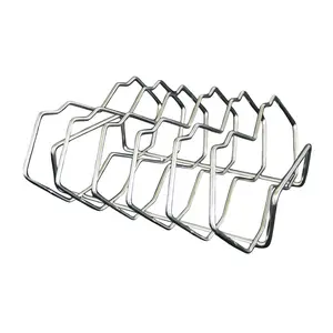 Primo 5-Slot Rib Rack for LG/XL Oval Kamado Grill
