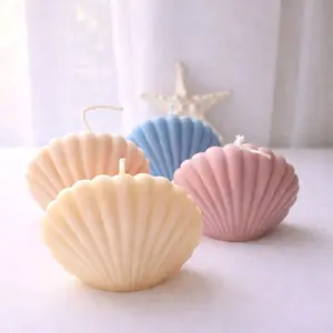 Shell Candle Set  | Handmade Ocean Candles