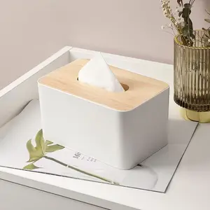 Household tissue box, storage box, desktop tissue box