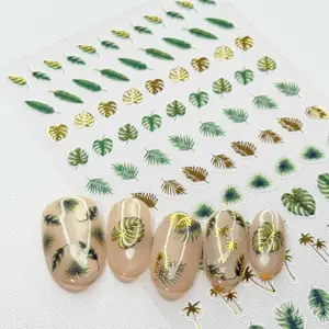Palm Parade (MS-104) - Nail Art Sticker