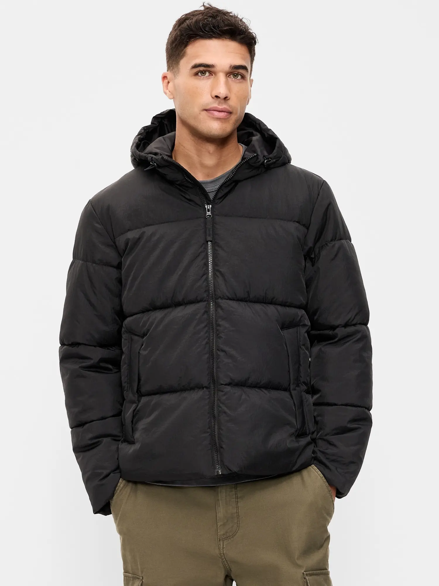 Old Navy Men's Water-Resistant Puffer Jacket