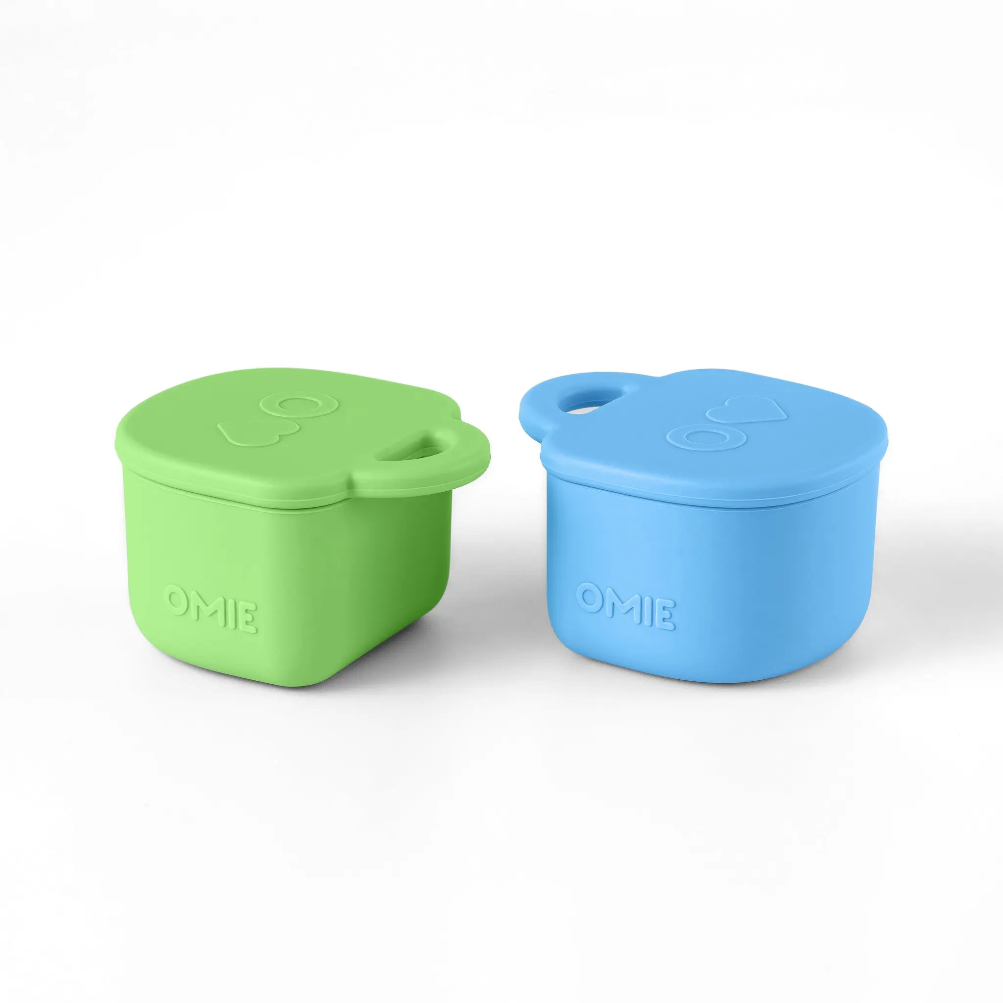 OmieBox® Lite Dip Containers - 2-Pack of 1.7 oz Leakproof Silicone Containers - TTS OmieBox® Lite Dip Containers - 2-Pack of 1.7 oz Leakproof Silicone Containers - TTS