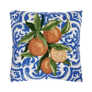 Peking Handicraft Mediterranean Oranges Hook Pillow