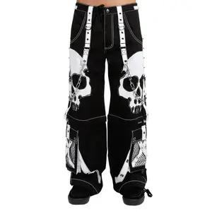 Tripp NYC Scare Darkstreet Pants [BLACK/WHITE]