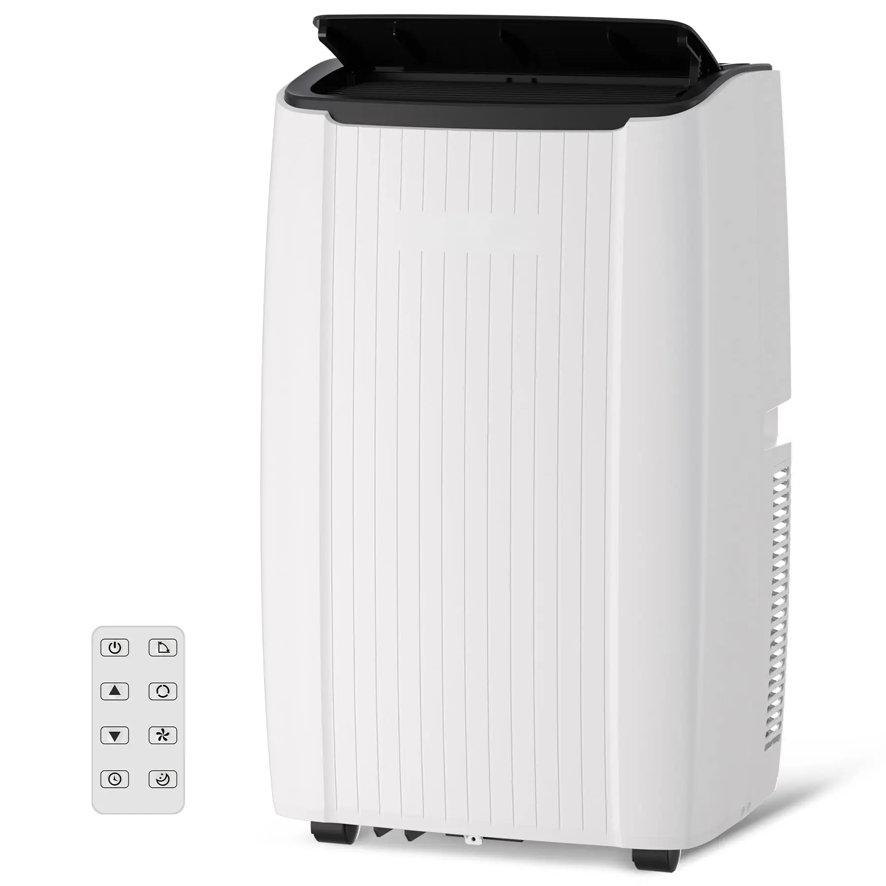 14000 BTU Windowless Portable Air Conditioner - Cooling Unit with Dehumidifier, Fan, Remote Control, Timer, LED Display for Server Rooms, Bedrooms (Up to 700 Sq.Ft)