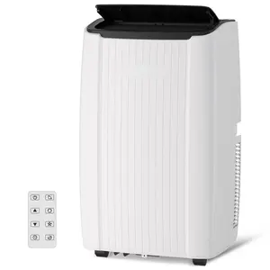 Portable Air Conditioner for No Window, 14000 BTU AC Unit with Dehumidifier, Fan, & Remote, Small Portable AC for Server Rooms, Garages, or Bedrooms with No Window, Up to 550 Sq.Ft