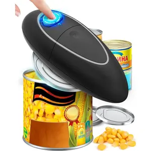 One Touch Electric Can Opener Fits Almost All Can Sizes for Seniors with , Hand Held  Operated Can Opener with Smooth Edge,  Safe Kitchen Gadgets Automatic Can Opener for Kitchen