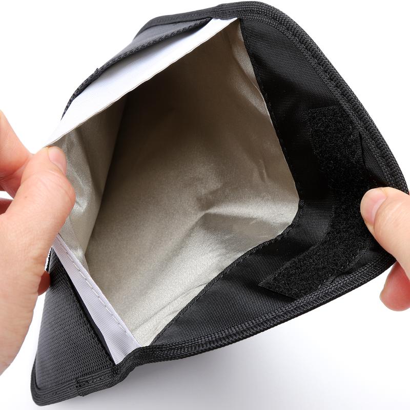 Dazone 2 Pcs Large Faraday Bags for Phones & Car Keys RFID Signal Blocker Shielding Pouch Anti-Theft Key Fob Case Anti-Tracking Privacy Protection