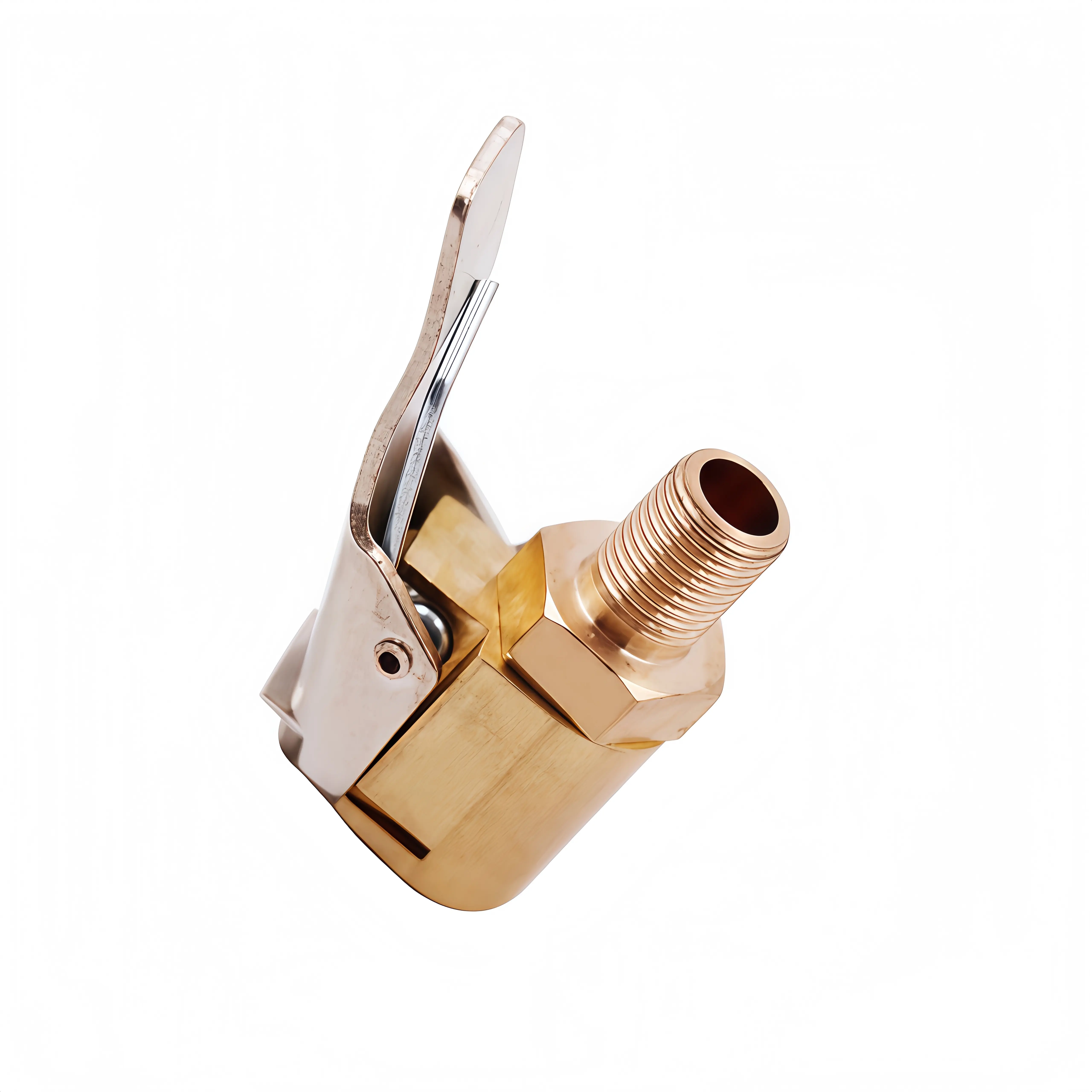 Air pump adapter nozzle (threaded)