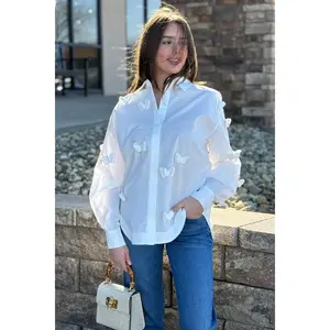 Farm Rio Butterfly Blouse