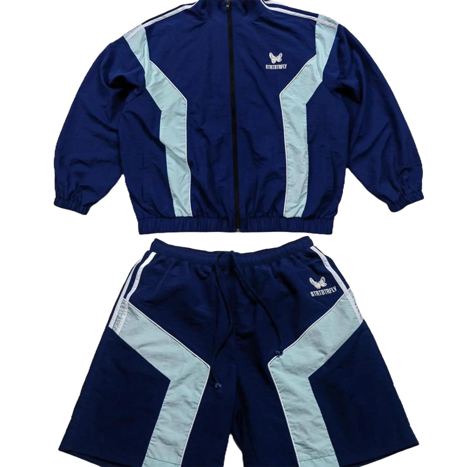 Men's Navy Blue Short Set