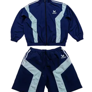 Men's Navy Blue Short Set